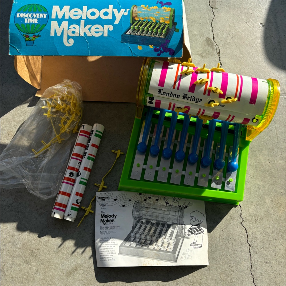 Melody maker vintage 1970s toy